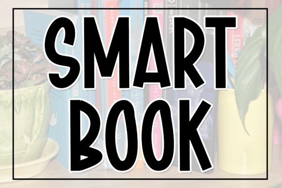A Modern Script Font Like Smart Book Elevates Digital Branding