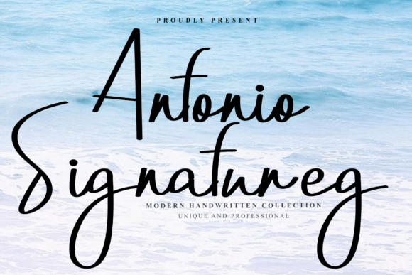 Antonio Signatureg: A Friendly Handwritten Font Review