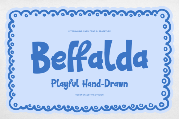 Beffalda: A Hand-Drawn Font for Expressive Editorial Design