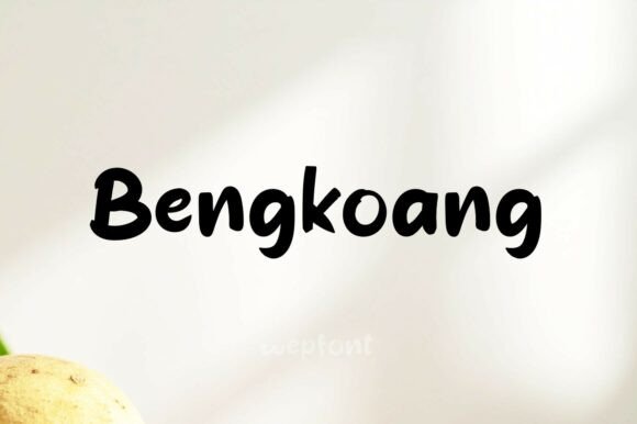 Bengkoang: The Script That Whispers and Demands Attention