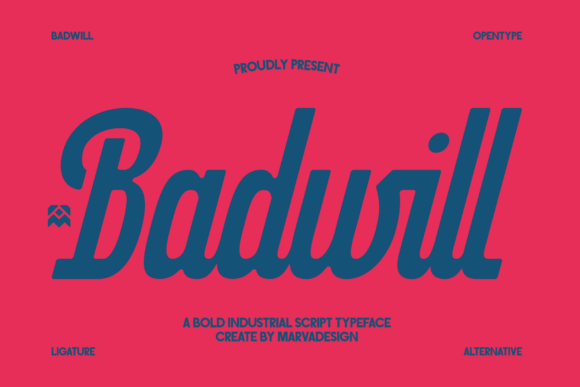 Choosing Badwill: How a Bold Script Font Transformed a Website Hero