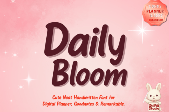 Daily Bloom: A Handwritten Font for Campaigns That Need a Human Touch