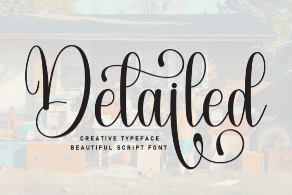 Detailed: An Elegant Script Font for Digital Branding