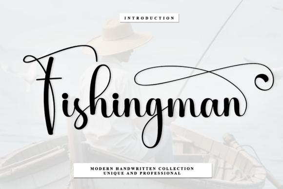Fishingman: A Review of This Calming Script Font for Editorial Design