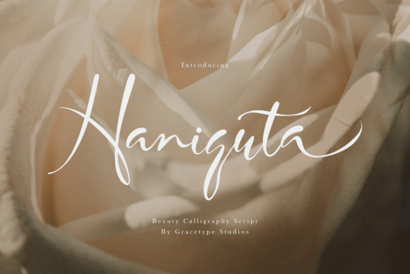 Haniquta: A Display Font for Editorial Grace