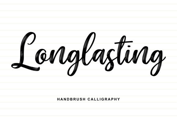 Longlasting: A Bold Handbrush Font for Memorable Web Design