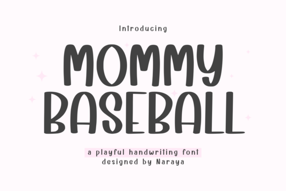 Mommy Baseball Font: A Playful Tool for Marketers