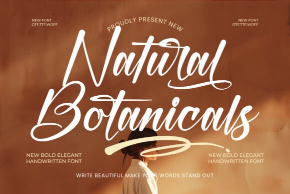 Natural Botanicals: An Elegant Font for Editorial Soul