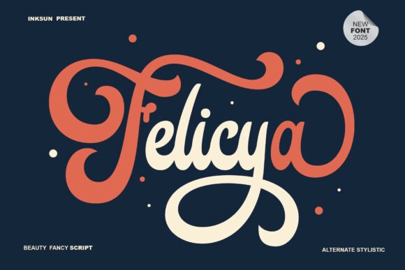 Reviewing Felicya: A Bold Script Font for Expressive Branding