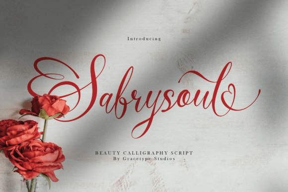 Sabrysoul: A Premium Display Font Built for Marketing Momentum