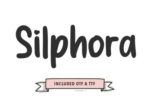 Silphora: A Handwritten Brush Font Built for Digital Expression
