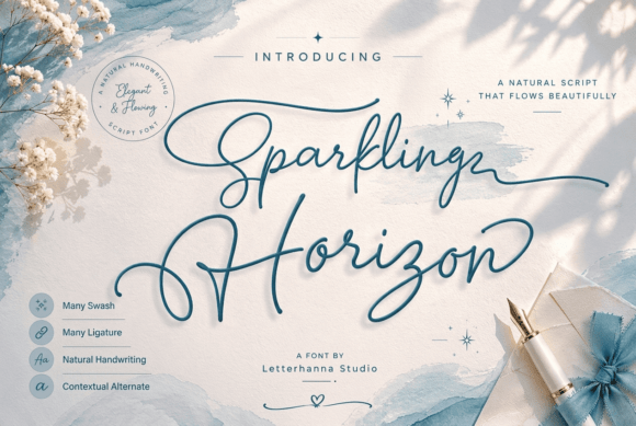 Sparkling Horizon: A Font That Builds a Consistent Brand
