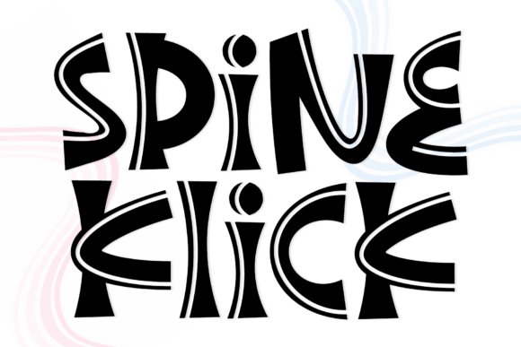 Spine Klick: A Handwritten Font for Expressive Digital Design