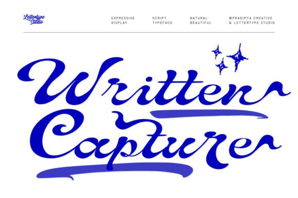 Written Capture: A Font That Makes Your Brand Feel Handcrafted and Trusted
