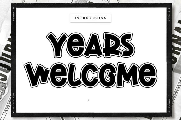 Years Welcome: A Script Font Built for Modern Web Projects